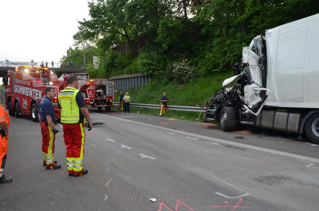 Wieder schwerer VU A 1 Rich Saarbruecken vorm AK Leverkusen P2516.JPG - Miklos Laubert